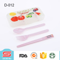 Portable food grade plastic tableware for children